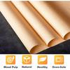 100 Pcs Parchment Paper Baking Sheets, 8x6 Inch Non-Stick Precut Baking Kitchens Parchment Paper, Perfect for Baking Air Fryer Grilling Steaming