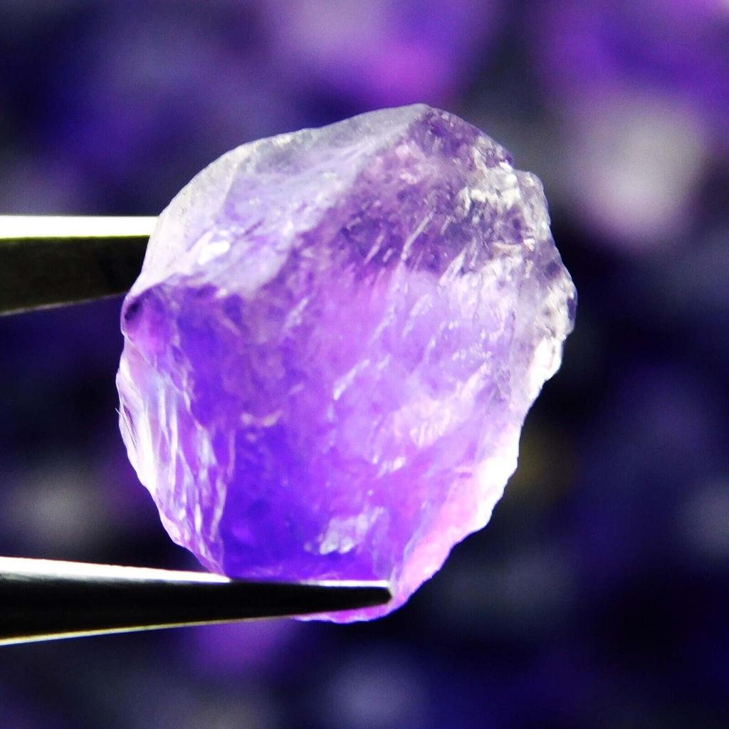 1000 Ct Natural PURPLE Amethyst ROUGH Huge Size CERTIFIED Loose Gemstone Lot Sz-36258741