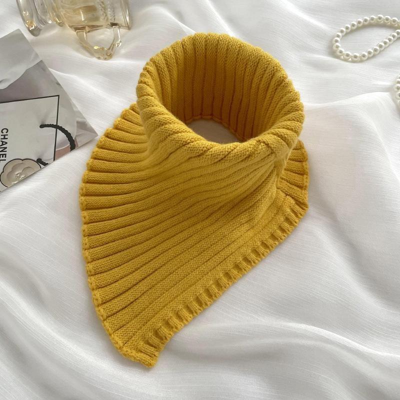 Mote varm avtakbar turtleneck hals varmere skjerf strikket falsk krage