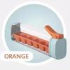 New Ice Cube Mold With One Hand, One Hand De-Icing Press Ice Tray Mold, Ice Cube Tray Cup, 6 Square Ice Cube Maker