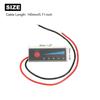 MECCANIXITY 3PCS Battery Meter Monitor, 11.1-12.6V Level Indicator Module Battery Power Tester, LED Digital Display Back Cover for Car, Marine, RV,