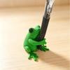 Adorable 3D Green Frog Pen Holder Multi-Functional Pen Stand Creative Stationery Storage Desktop Decor Frog Lovers Gift