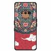 For Nothing Phone (3a) Case 3D Relief Flower Emboss Black Silicone Funda For Nothing Phone 3A  A059 3D Back Cover Cartoon Bumper