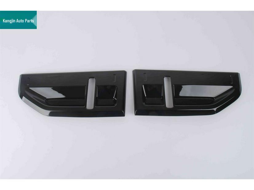 Compatible with Chery 25 Models: ICAR V23 Black ABS Exterior Trim - Rearview Mirror Cover, Taillight Cover, Fender, Fuel Cap.