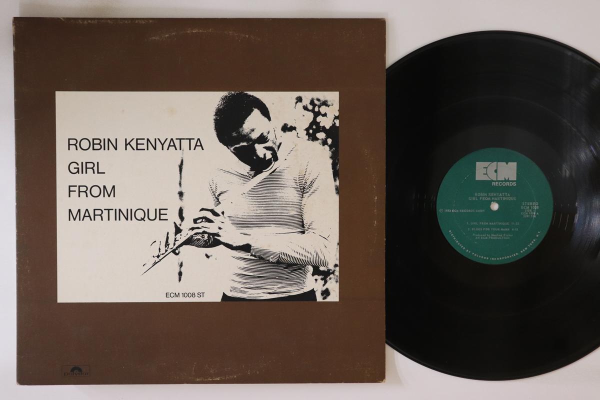 

LP Record ROBIN KENYATTA - Girl From Martinique ECM1008 ECM 1973 US Jazz Used