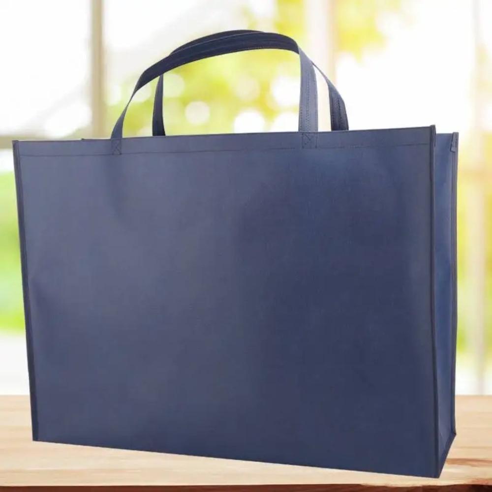 Fashion Extra Large Non-Woven Fabric Bag Thickened 40*60cm Shoulder Bag Large Capacity Eco-Friendly Bag Daily
