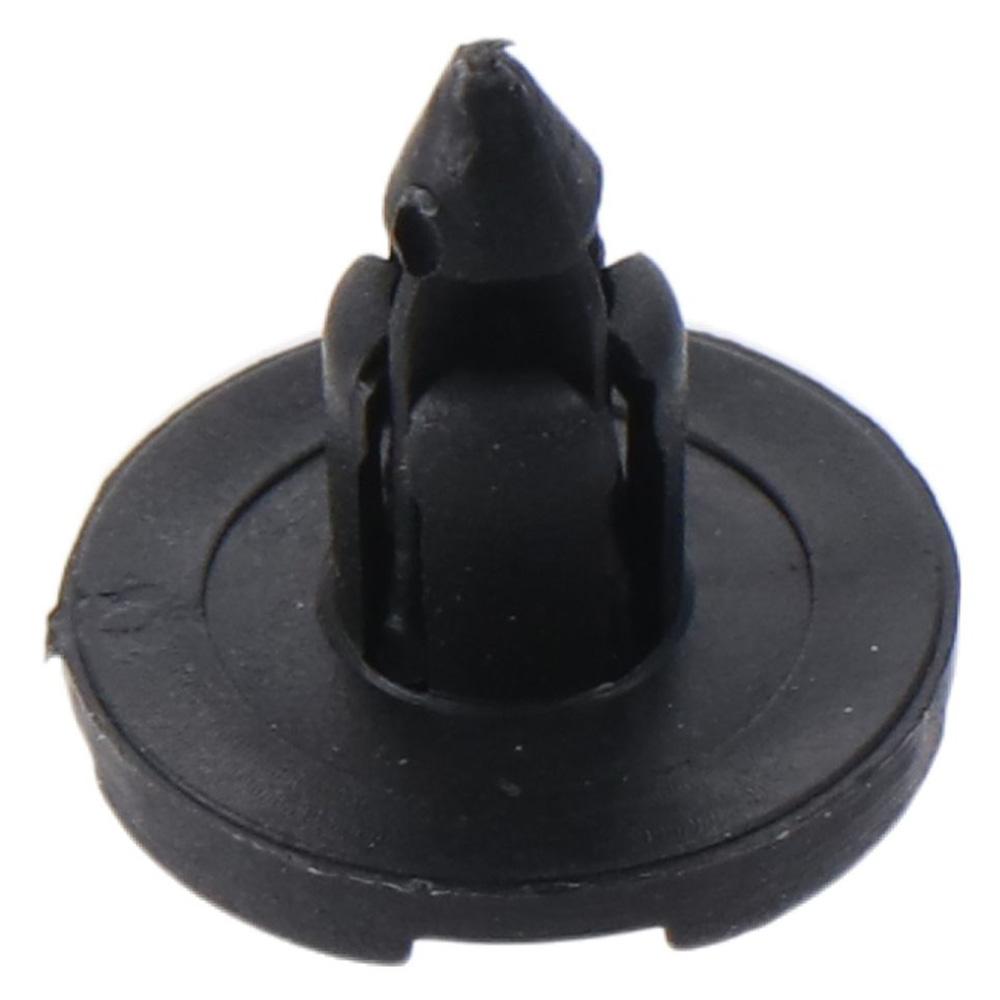 100Pcs 8mm Hole Fender Liner Bumper Cover Black Push Type Clip 01553-09321 for Nissan Infiniti
