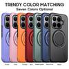 Coque de téléphone avec support magnétique en métal rotatif à 360° pour Xiaomi 17T Pro 5G, cadre en TPU, armure en plastique dur, housse de protection antichoc