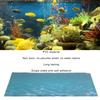 Aquarium Wallpaper Decoration Fish Background Sticker PVC Self Adhesive 3D Sea Pattern Aquarium Poster Decoration