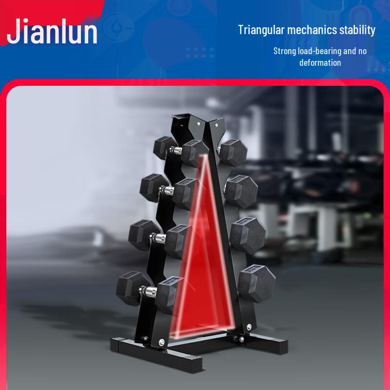 Jian Lun Home Gym Dumbbell Set and Storage Racks