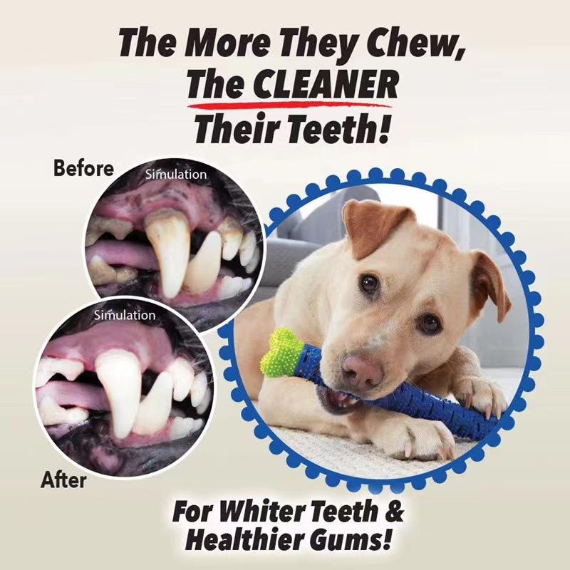 Dog Teethers Pet Teething Toys New Dog Toothbrush