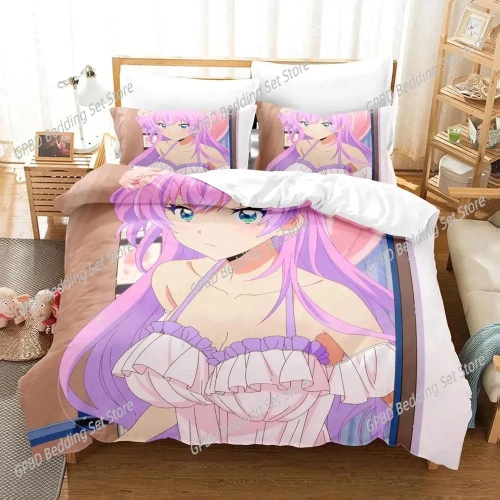 Anime More Than a Maried Couple But Not Lovers Beding Set Bedrom Soft Modern Bedspreads Comefortable Soft with Soft Fabric Duvet Cover Pilowcase