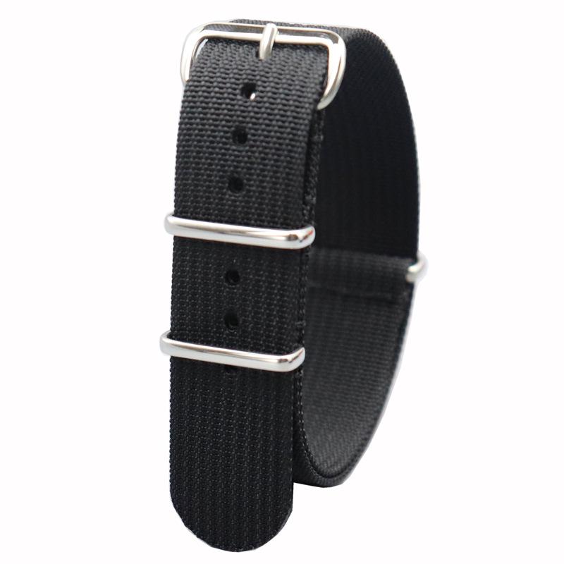 New NATO Nylon Canvas Watch Strap - Fits 18mm, 20mm, 22mm Seiko 5 & Submariner