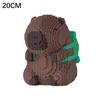 20CM/30CM Creative Capybara Building Blocks Micro Assembled Model Block Puzzle Toys Funny Desktop Ornaments Building Toy