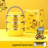 Multi-Layer Stainless Steel Bento Lunch Box