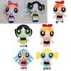 Plush Powerpuff Girls Dolls Colorful 20cm Cartoon Stuffed Toys For Teens**