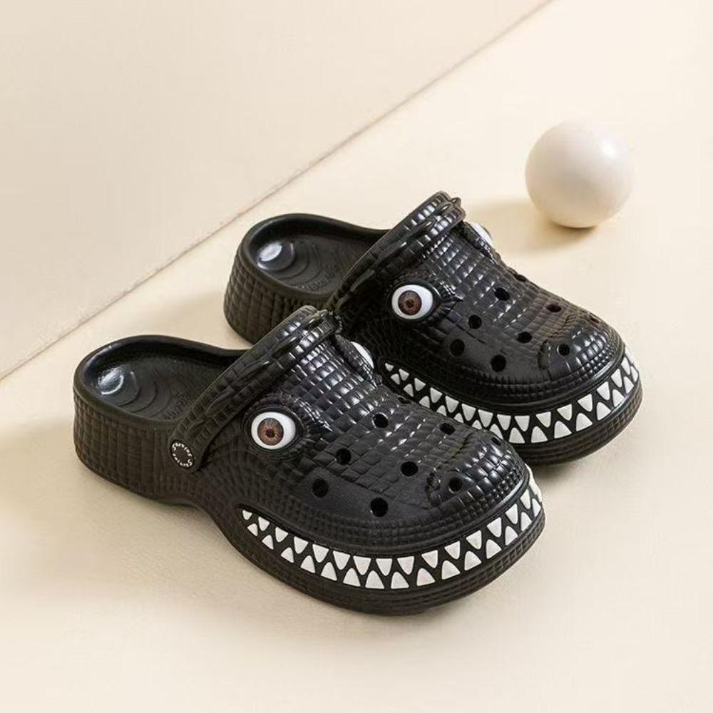 Cartoon Children s Sandals Crocodile Shape Beach Slippers Kids Slippers For Boys Aged 4-7 26-27