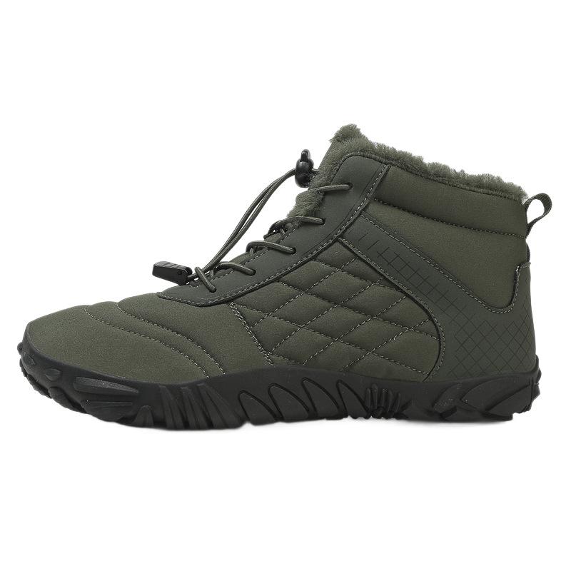 2025 New Winter Men's and Women's Snow Boots Waterproof and Non-slip Soft-soled Velvet Cotton Shoes, Thickened Large Cotton Cold-proof In Winter
