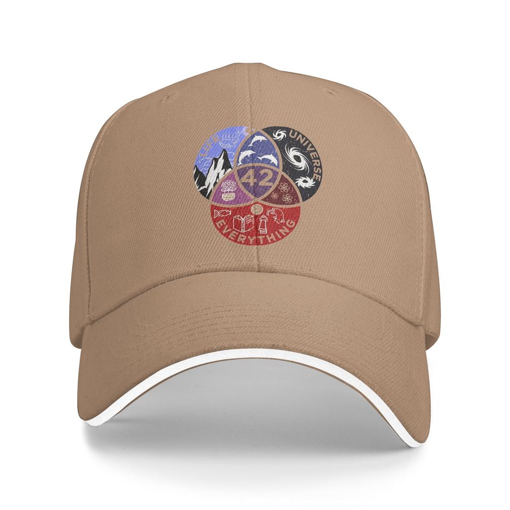 The Answer Life the Universe and Everything Baseball Cap Hip Hop Sandwich Hat Unisex Women Adjustable Caps Hat Running Golf
