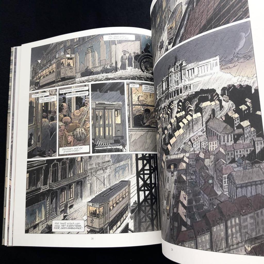 [USED] Francois Schuiten's Collection of Works "BRUSEL" (Dark Countries) Dutch Version