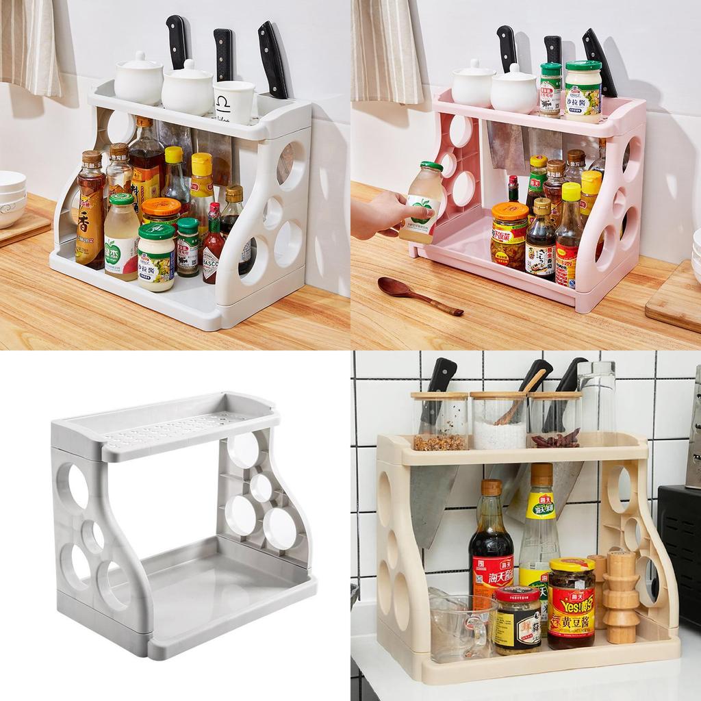 Organizer Kuchenny Dwuwarstwowy Materiał PP z Powierzchnią Antypoślizgową do Przechowywania Podczas Gotowania w Domu