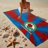 Blackburn Rovers Fc Crest Beach Towel, Quick-drying, Easy To Care For, Use for Both Fitness and Beach Vacations,Sports Essential Fan Gift