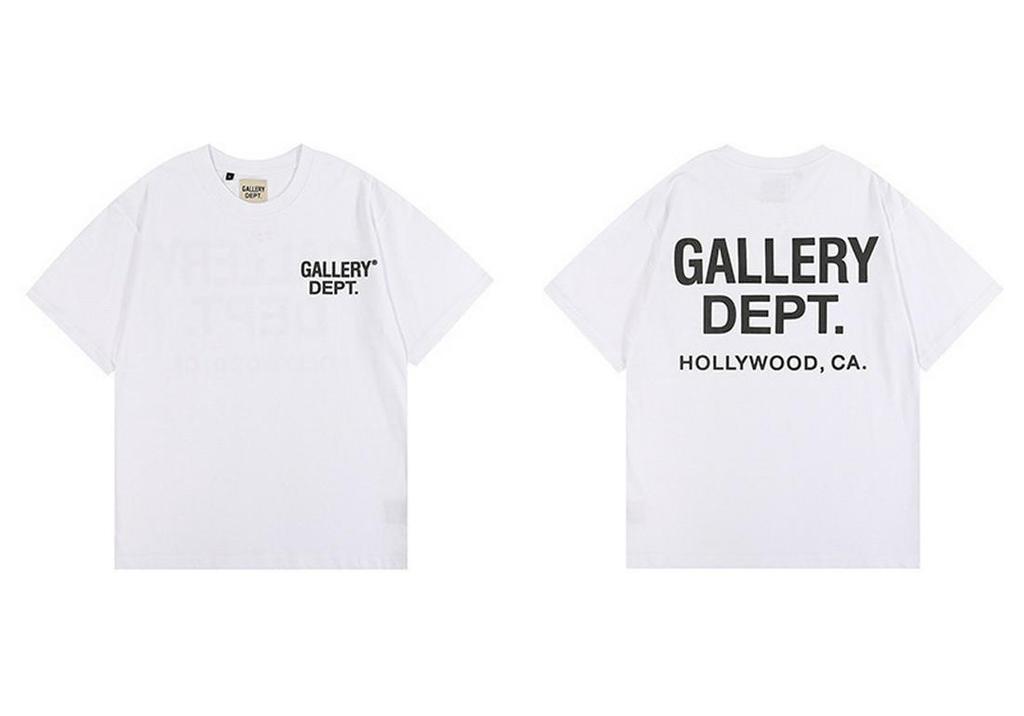 Unisex GALLERY DEP Classic Logo Slogan Tee - American Trendy Brand