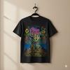 Vintage Jam Band Inspired Graphic Tee Colorful Retro Music Art Shirt - T459