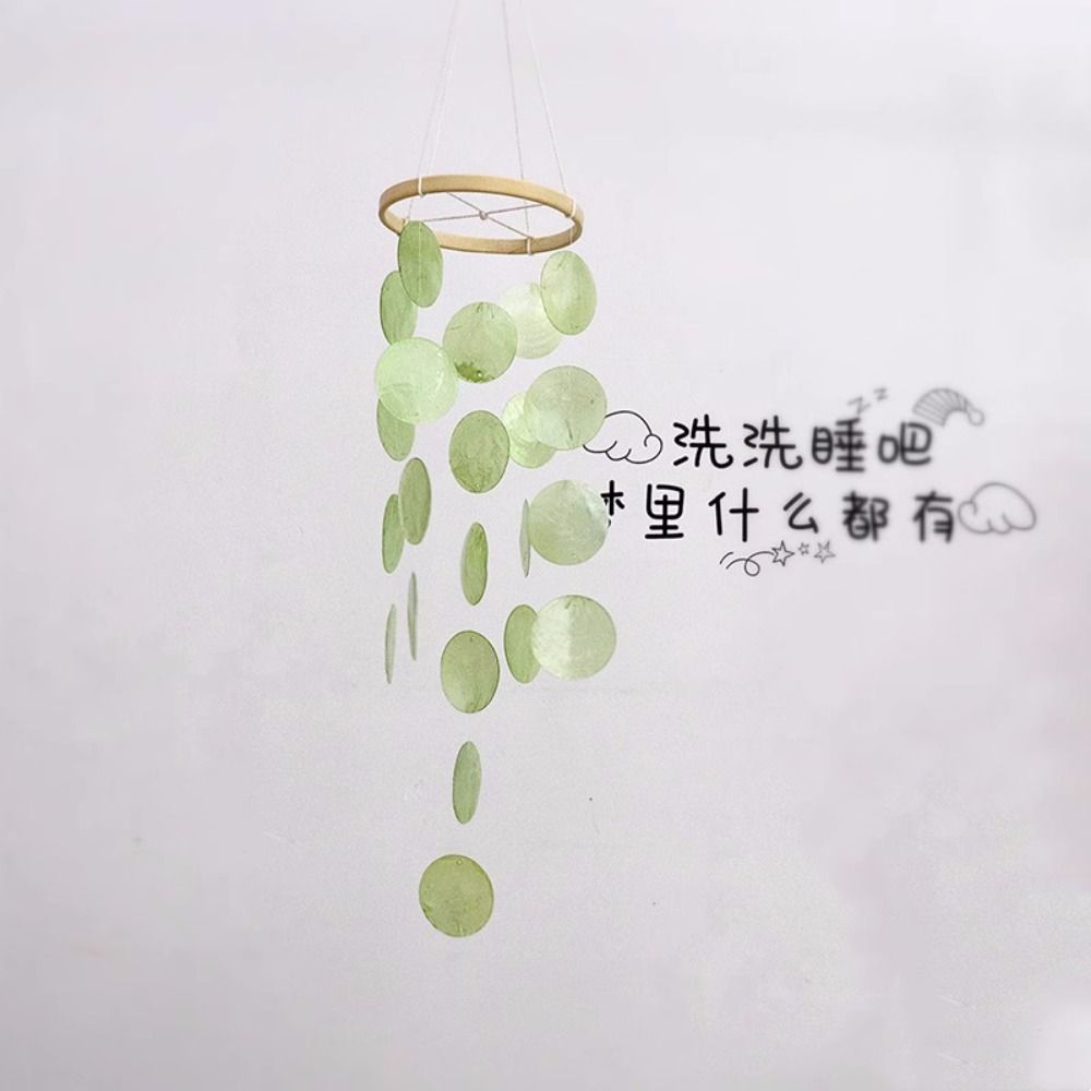 With Crisp Ringtones Garden Wind Chimes Natural Shell Dream Catchers Ornament Shell Pendant  Home