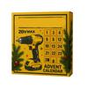 2D Plane+airplane Box +24PC+ Box For Countdown Of Electric Tools Christmas Advent Calendar