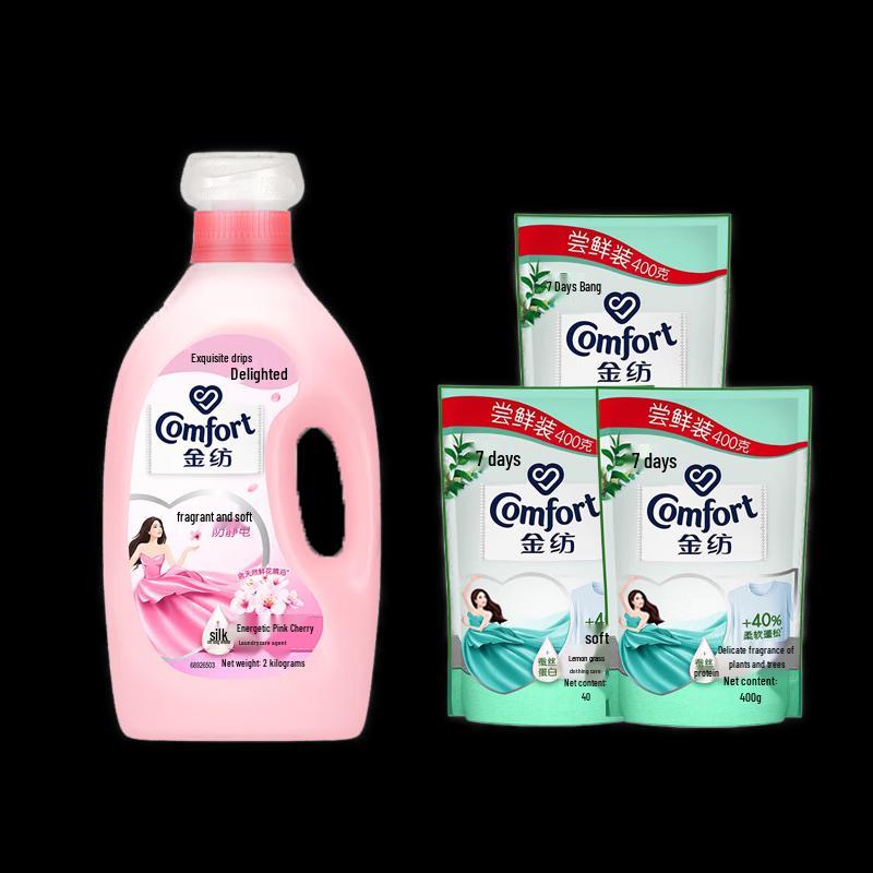 Comfort Pink Cherry Blossom Fabric Softener Value Pack