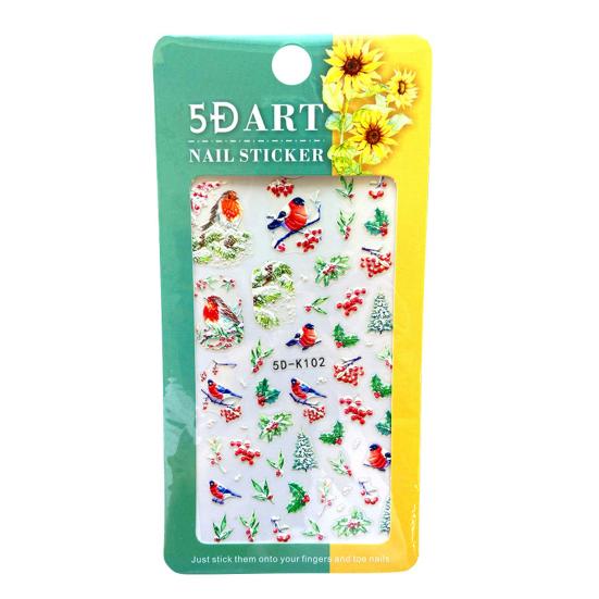 1 Sheet Nail Decals DIY Eye-catching Eco-Friendly Fashion Beautifying Fingernails Sticker Makeup Accessories