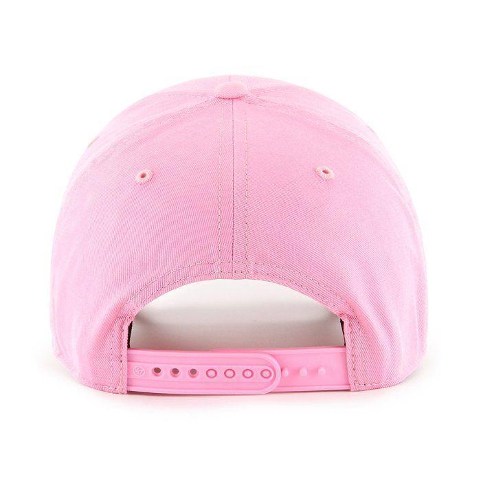 Snapback Cap - 47 BRAND - New York Yankees - Pink - 65% Polyester - Spring / Summer