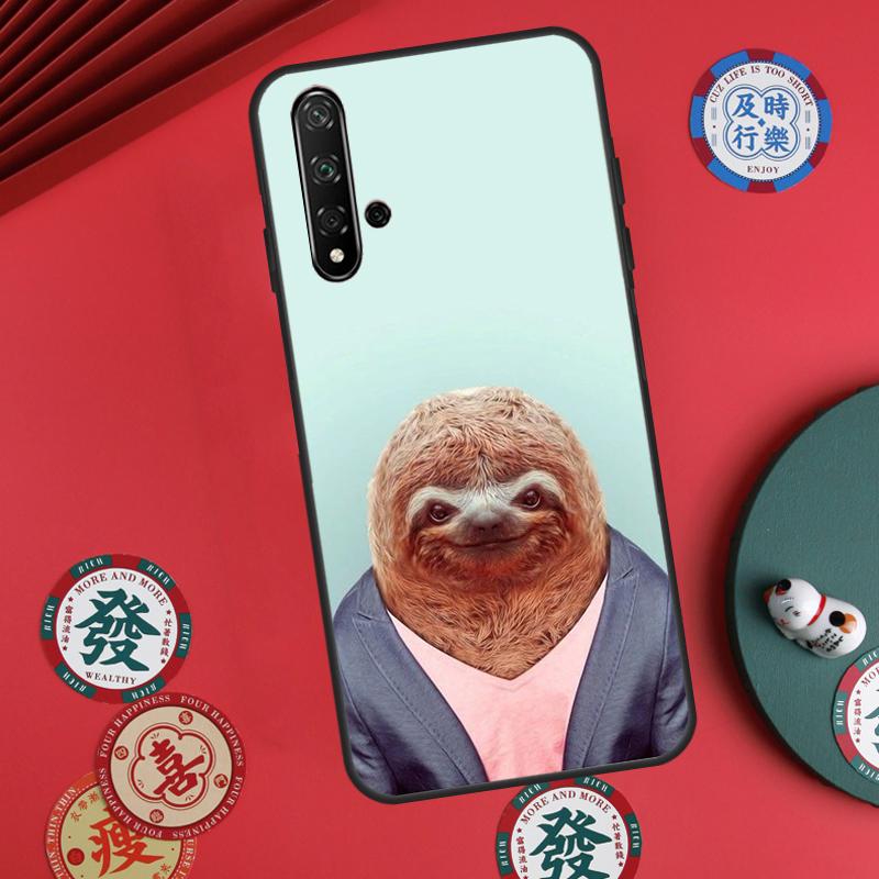

Funny Sloth For Huawei Nova 11 Pro 9 10 SE Y60 Y70 Y90 Y61 Y91 Y72 Y73 12i 11i 8i P20 P30 P40 Lite Case Huawei Nova 3i