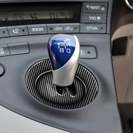 

2шт правый привод переключения передач рамка отделка наклейка аксессуары для Toyota Prius