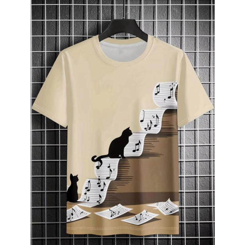Men s Pattern Men s T-shirt 2XS