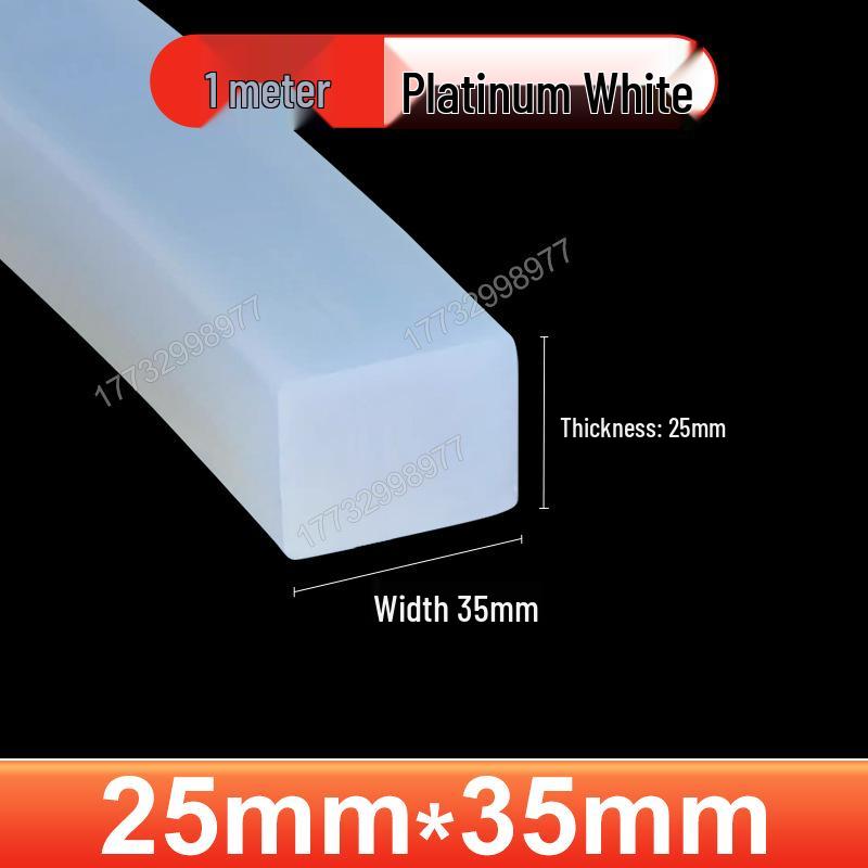 High-Temperature Resistant Transparent Silicone Rubber Sealing Strip