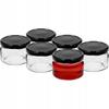 Jam Jars with Lids, 6 Pcs, 200 Ml