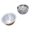 Reusable Coffee Capsule Stainless Steel Easy to Clean Long Lifespan Refillable Coffee Pods for