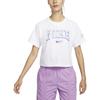 (WMNS) Sportswear Graphic Oversized T-Shirt Asia Sizing 'White' Women's FZ2856-100