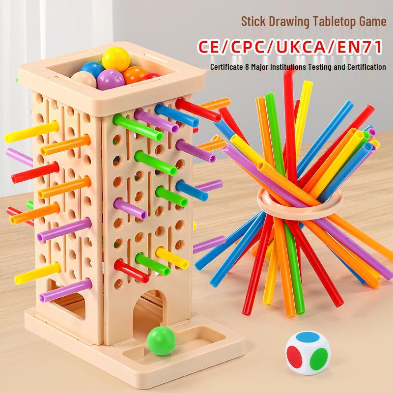 Children's Balance Game: Stick Pulling, Educational Toy for Parent-Child Interaction and Kindergarten Thinking Training