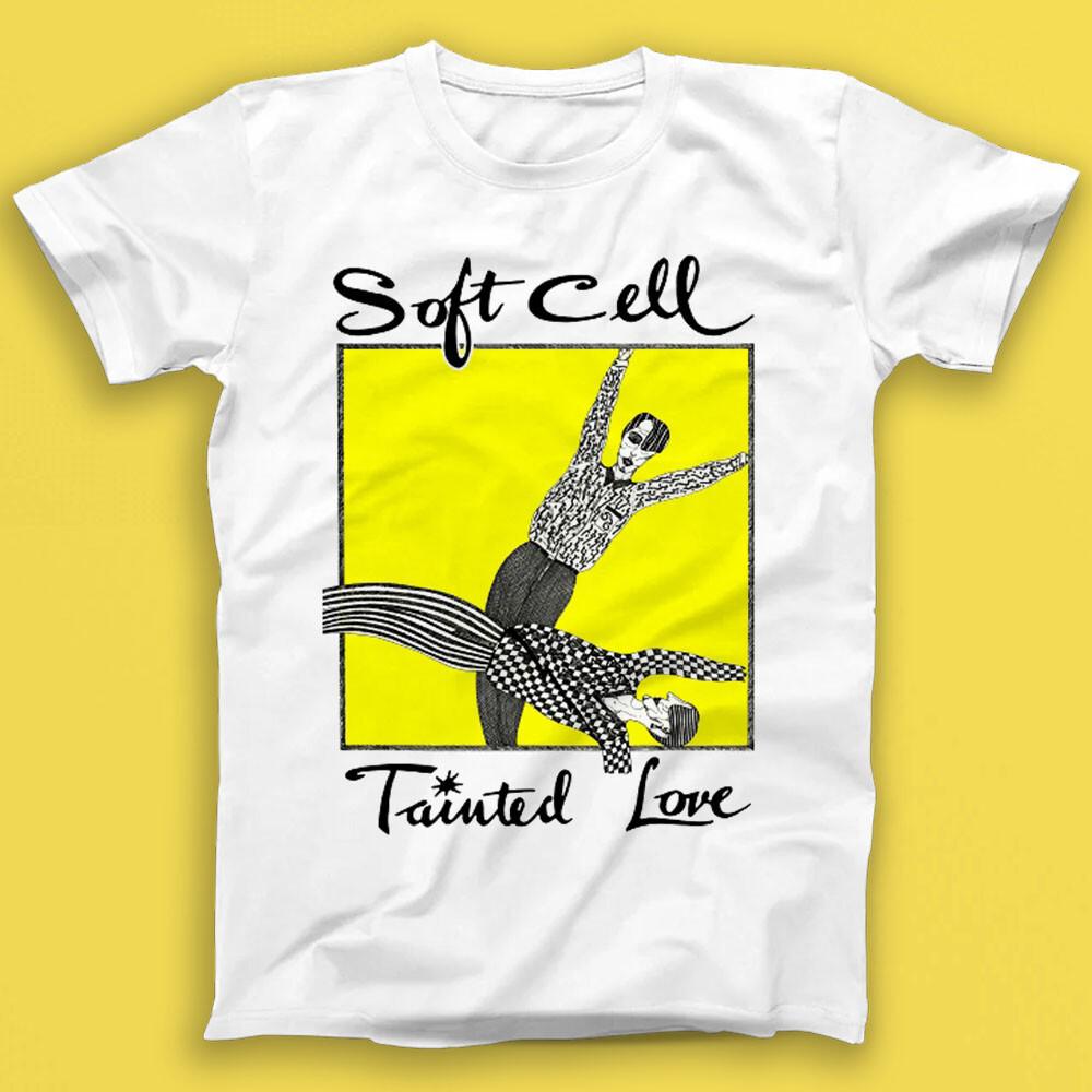 

Soft Cell Tainted Love Synth-pop New Wave Music Gift Tee T Shirt 1999 L