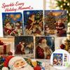 Christmas Painting for Holiday Home Wall Decor and Gift Giving