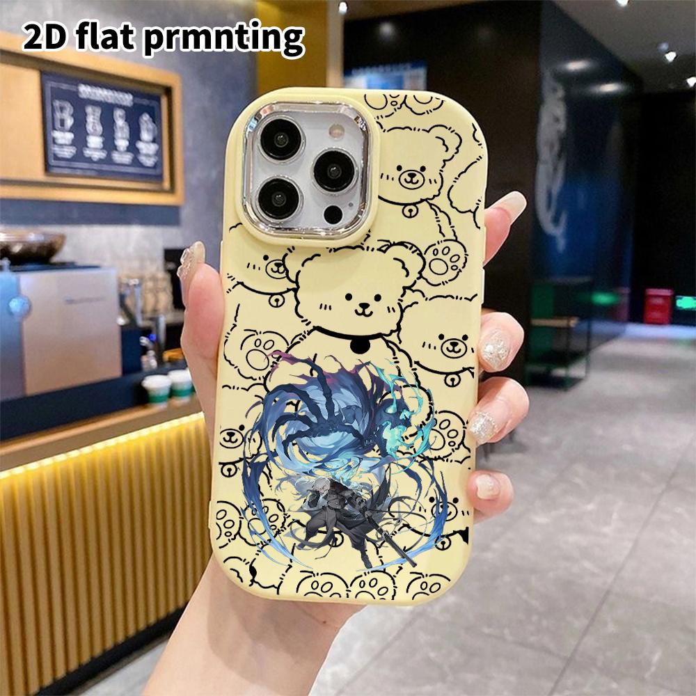 Phone Case: 2D Flat Design Suitable for iPhone 18 17 16 15 14 13 Pro Protective Case, Couple Style, Magical Battle, Christmas and Halloween Gift