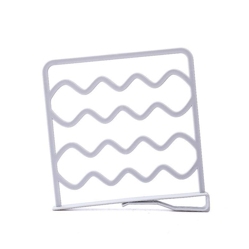 

Adjustable Wardrobe Divider and Shelf Rack сірий колір