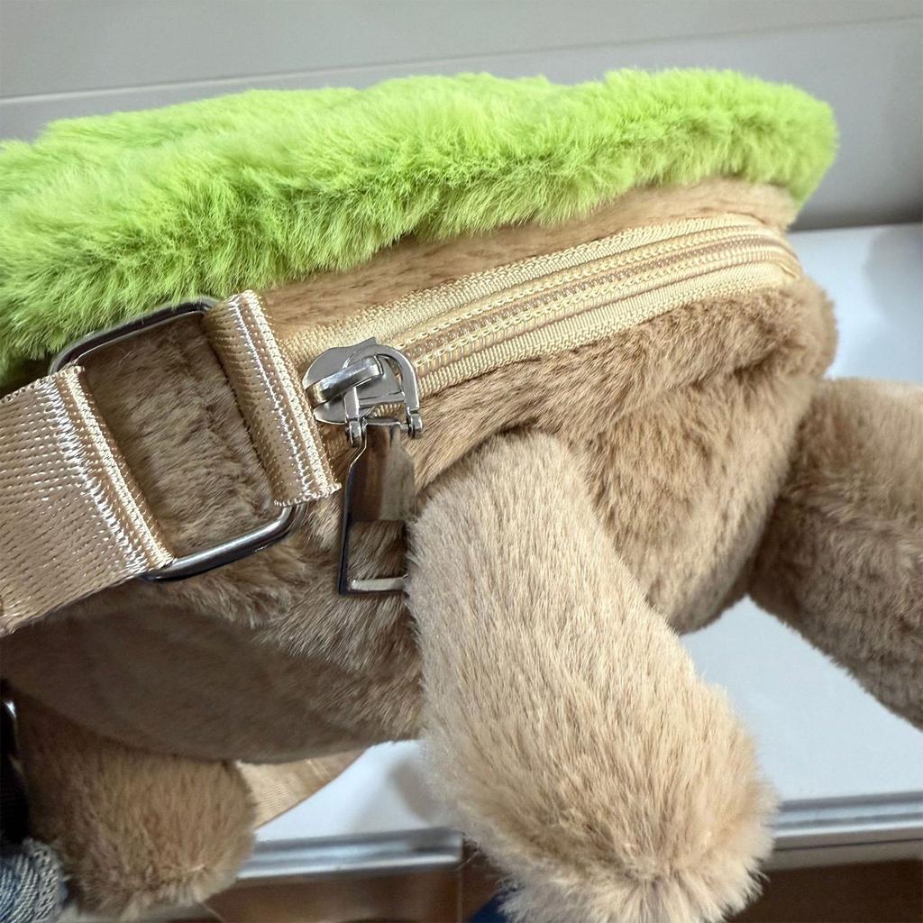 Shoulder Bag, Cute Cartoon Plush Doll Bag, Fun Animal Fruit Star Bag