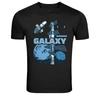 Explore The Galaxy Space Satellite Astronaut Sci-Fi Graphic T-Shirt