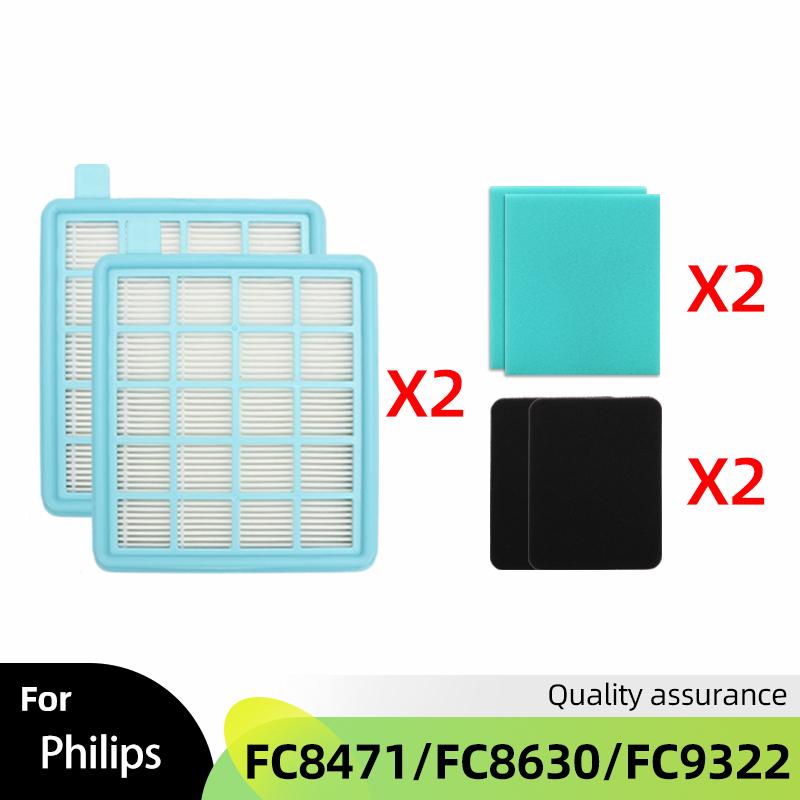 Washable Hepa Filter Replacement for Philips FC8471 FC8630 FC9322 Vacuum Cleaner Accessories Filter Hepa