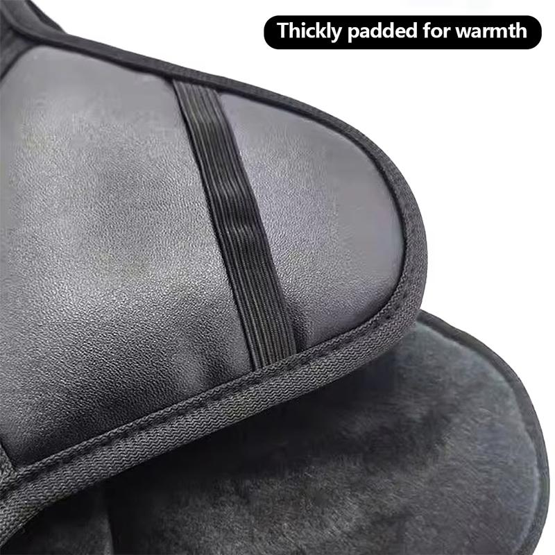 2026 Electric Vehicle Helmet Winter Lining Thickened Head Cover Windproof And Warm Fleece-lined Helmet Pad