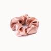 Korean Puff Hair Loop Crystal Satin Hair Scrunchie Fashion Ruffle Headband  for Meatball Head